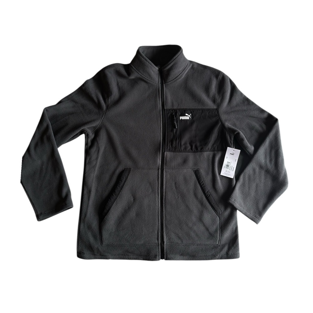 Puma Men's Polar Fleece Full-Zip Jacket